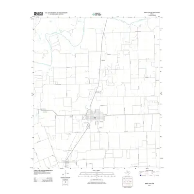 2013 Map of Knox City, 2013 Print