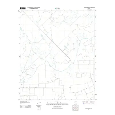 2013 Map of Knox City NW, 2013 Print