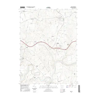 2016 Map of Knox, 2016 Print