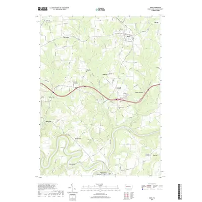 2019 Map of Knox, 2019 Print