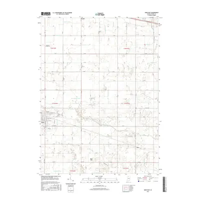 2016 Map of Knox East, 2016 Print