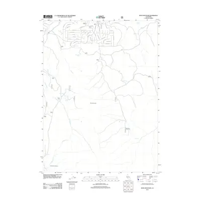 2012 Map of Knox Mountain, 2012 Print