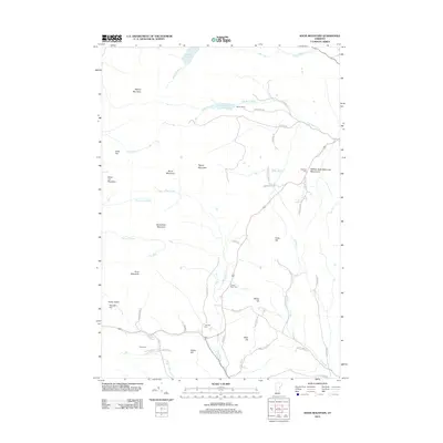 2012 Map of Knox Mountain, 2012 Print