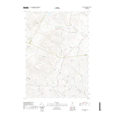 2021 Map of Knox Mountain, 2021 Print