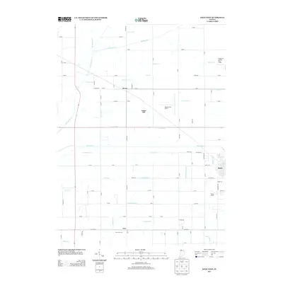 2013 Map of Knox West, 2013 Print