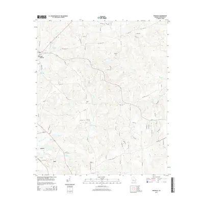 2014 Map of Knoxville, 2014 Print