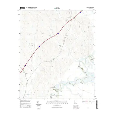 2014 Map of Knoxville, 2014 Print