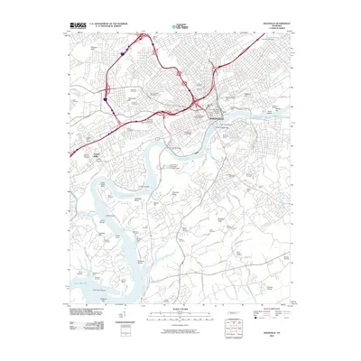 2010 Map of Knoxville, 2010 Print