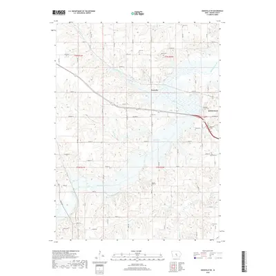 2018 Map of Knoxville SW, 2018 Print