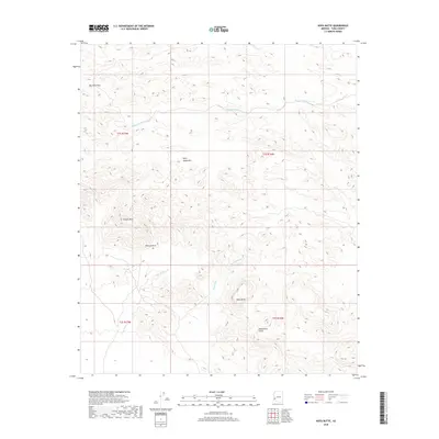 2018 Map of Kofa Butte, 2018 Print
