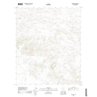 2026 Map of Kofa Butte, 2026 Print