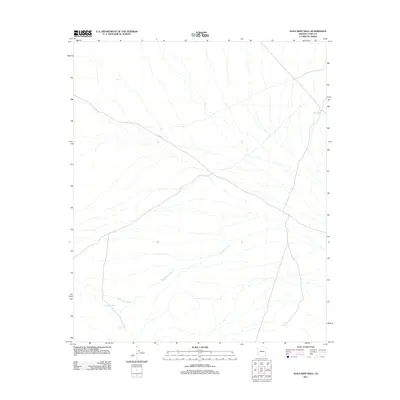 2011 Map of Kofa Deep Well, 2011 Print