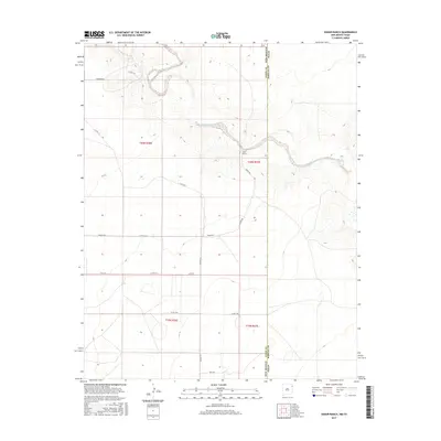 2017 Map of Koger Ranch, 2017 Print