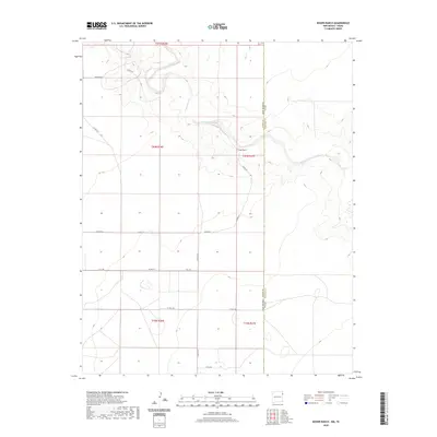 2020 Map of Koger Ranch, 2020 Print