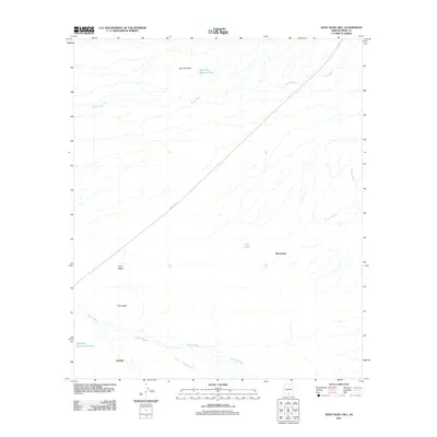 2011 Map of Koht Kohl Hill, 2011 Print