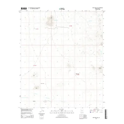2014 Map of Koht Kohl Hill, 2014 Print
