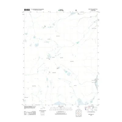 2012 Map of Koip Peak, 2012 Print