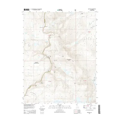 2015 Map of Koip Peak, 2015 Print