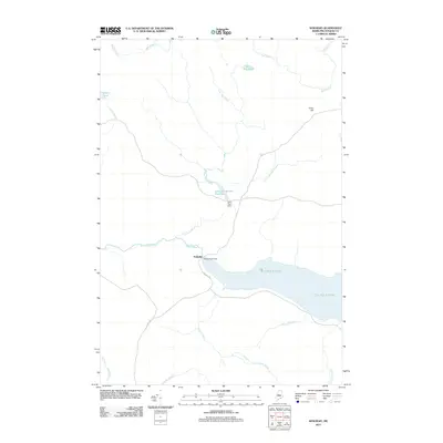 2011 Map of Kokadjo, 2011 Print
