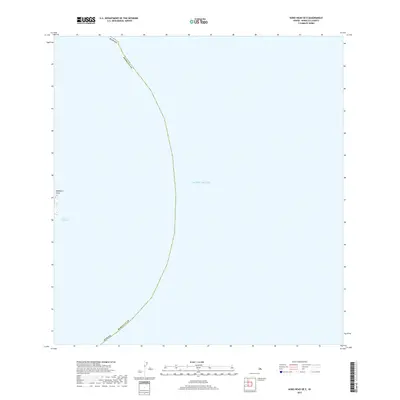 2017 Map of Koko Head OE E, 2017 Print