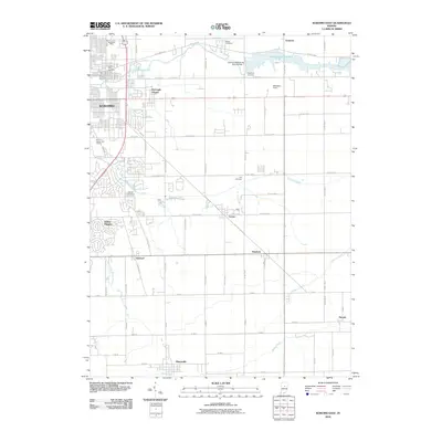 2010 Map of Kokomo East, 2010 Print