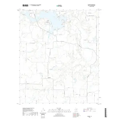 2019 Map of Kokomo, 2019 Print