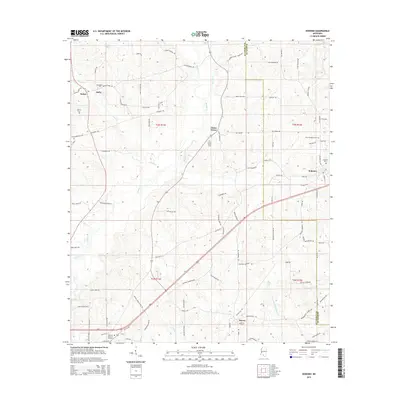 2015 Map of Kokomo, 2015 Print