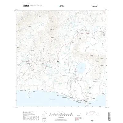 2017 Map of Koloa, 2017 Print