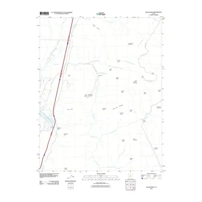 2011 Map of Kolob Arch, 2011 Print
