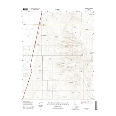 2014 Map of Kolob Arch, 2014 Print