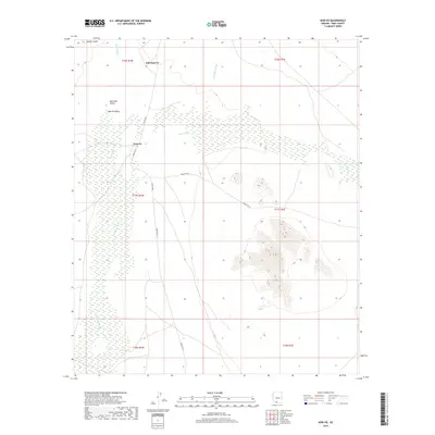2018 Map of Kom Vo, 2018 Print