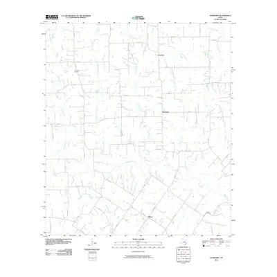 2010 Map of Komensky, 2010 Print