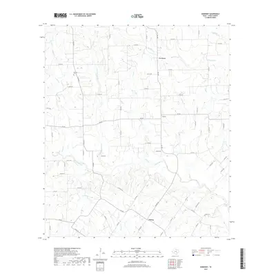 2019 Map of Komensky, 2019 Print