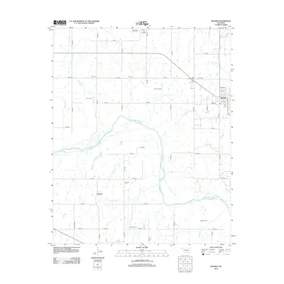 2012 Map of Konawa, 2012 Print