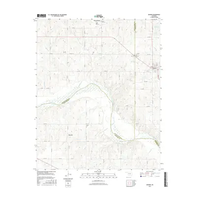 2016 Map of Konawa, 2016 Print