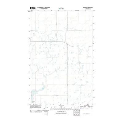 2011 Map of Kongsberg, 2011 Print