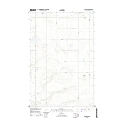 2014 Map of Kongsberg NE, 2014 Print