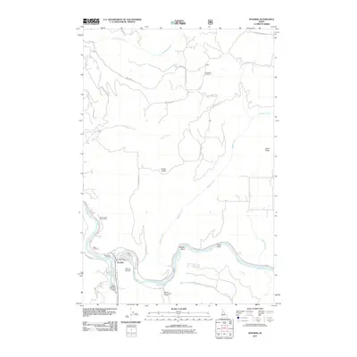 2011 Map of Kooskia, 2011 Print