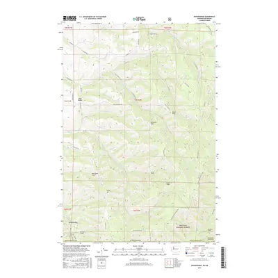 2017 Map of Kooskooskie, 2017 Print