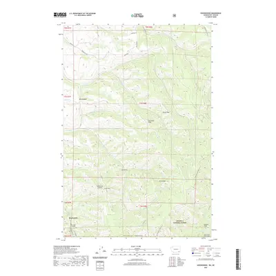 2020 Map of Kooskooskie, 2020 Print