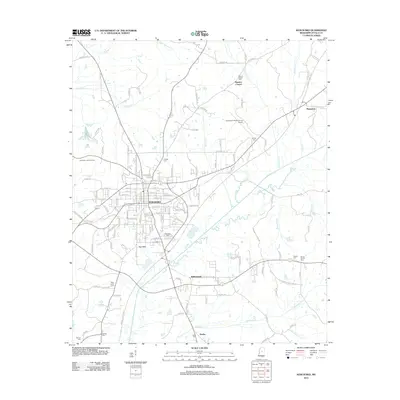2012 Map of Kosciusko, 2012 Print