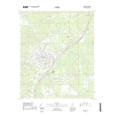 2018 Map of Kosciusko, 2018 Print