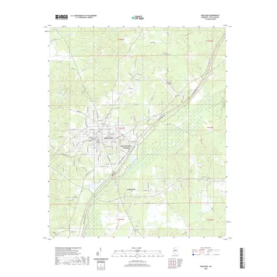 2020 Map of Kosciusko, 2020 Print