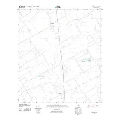 2010 Map of Kosciusko, 2010 Print