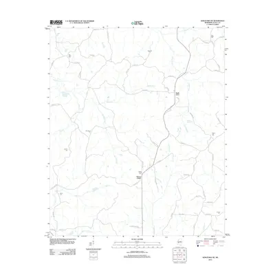 2012 Map of Kosciusko NE, 2012 Print