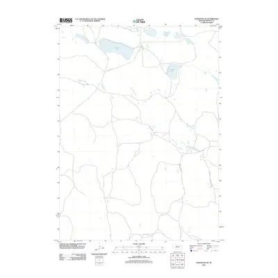 2011 Map of Koshopah NE, 2011 Print