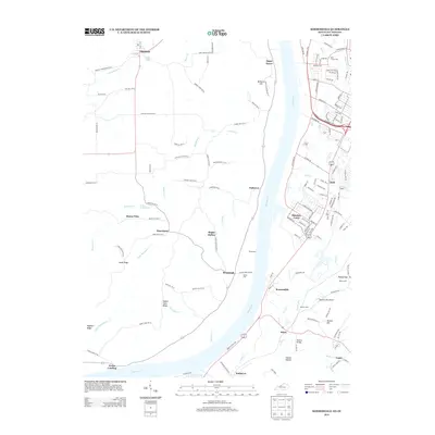 2013 Map of Kosmosdale, 2013 Print