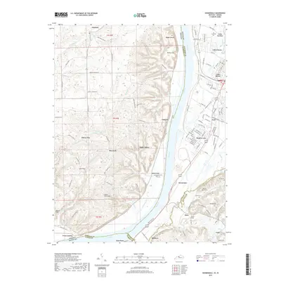 2019 Map of Kosmosdale, 2019 Print