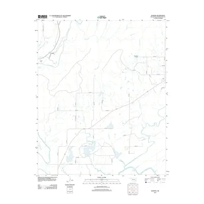 2013 Map of Kosoma, 2013 Print