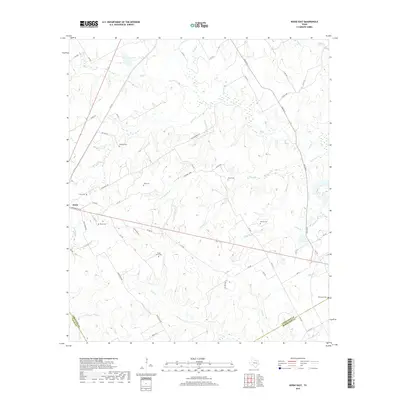 2019 Map of Kosse East, 2019 Print